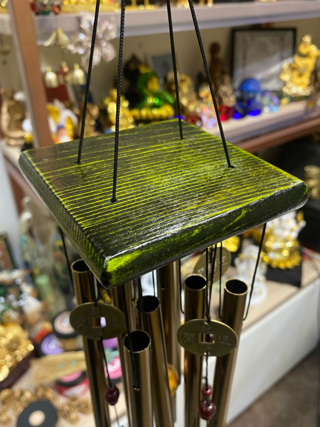 Музыка ветра с тибетскими колокольчиками и веером для защиты от энергии Ци Музыка ветра с тибетскими колокольчиками и веером для защиты от энергии Ци