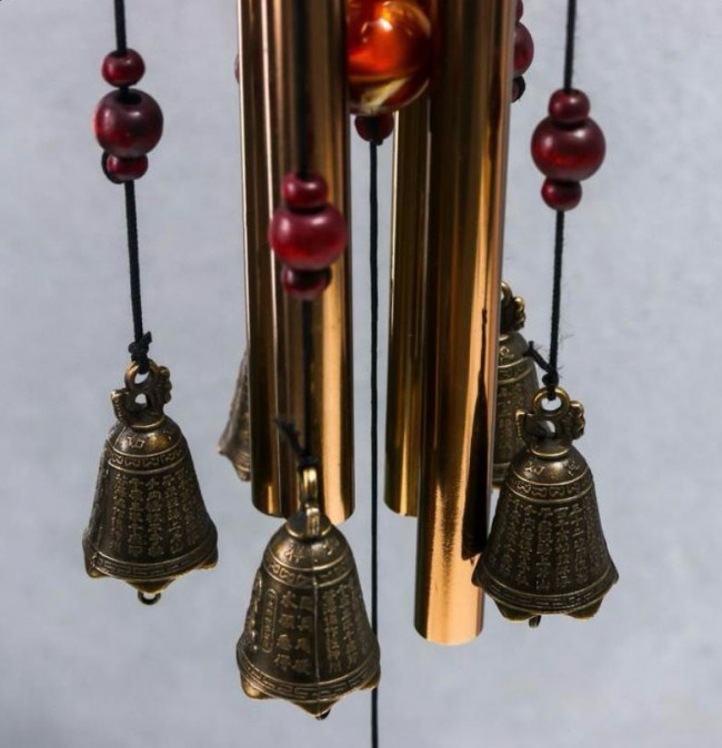 Музыка ветра с тибетскими колокольчиками и веером для защиты от энергии Ци Музыка ветра с тибетскими колокольчиками и веером для защиты от энергии Ци