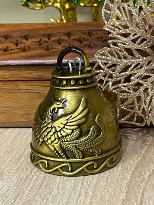 Колокольчик "Птица Феникс" приносит счастье в дом