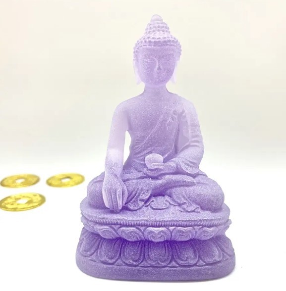 Будда фиолетовый флюоресцентный