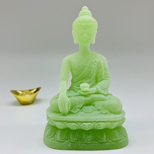 Будда зелёный флюоресцентный