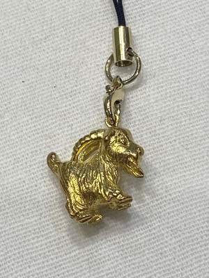 Подвеска "Коза" (латунь, позолота)