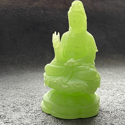 Гуань Инь зелёная флюоресцентная