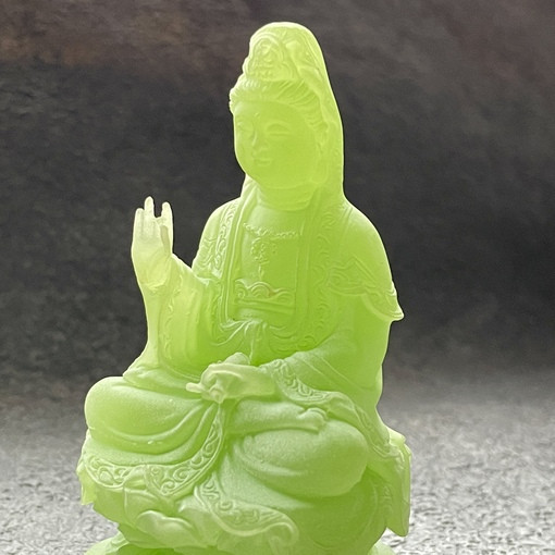 Гуань Инь зелёная флюоресцентная