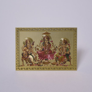 Наклейка Ганеша Сарасвати Лакшми Наклейка Ганеша Сарасвати Лакшми