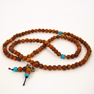 Буддийские чётки деревянные Bubinga 6 мм