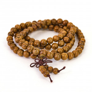 Буддийские чётки деревянные Wenge 8 мм Буддийские чётки деревянные Wenge 8 мм
