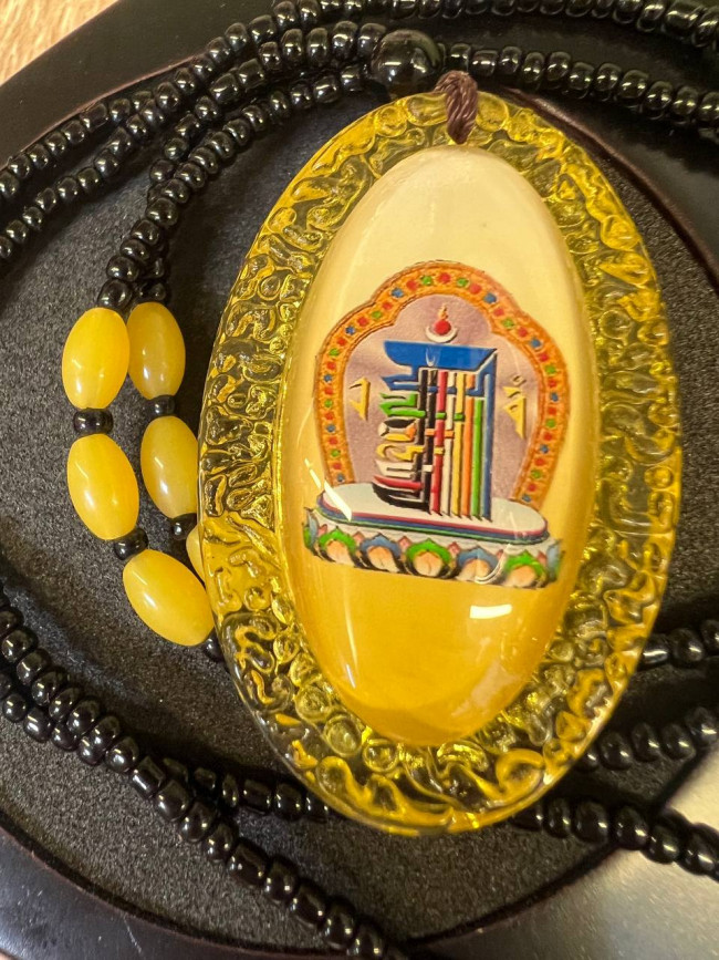 Подвеска-амулет "Калачакра" Подвеска-амулет "Калачакра"