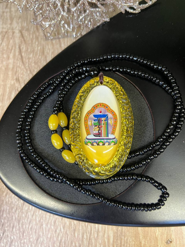 Подвеска-амулет "Калачакра" Подвеска-амулет "Калачакра"