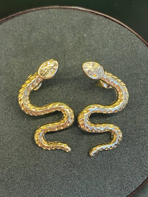 Серьги "Змейки" для привлечения богатства