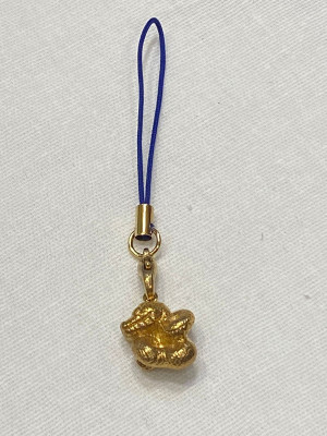 Подвеска "Змея" (латунь, позолота)