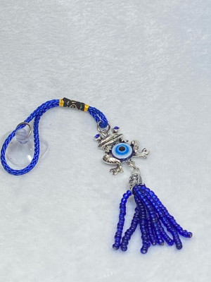 Подвеска на стекло "Лягушка" для защиты от негатива Подвеска на стекло "Лягушка" для защиты от негатива