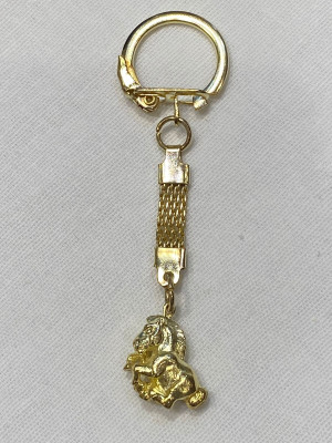 Брелок  "Лошадь" (латунь, позолота)