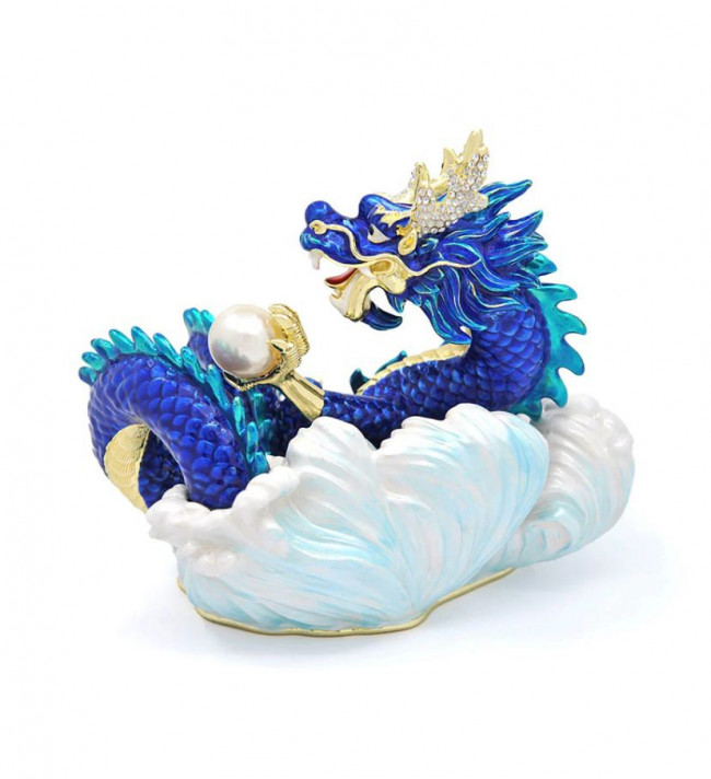 Лазурный Дракон с волнами Лазурный Дракон с волнами