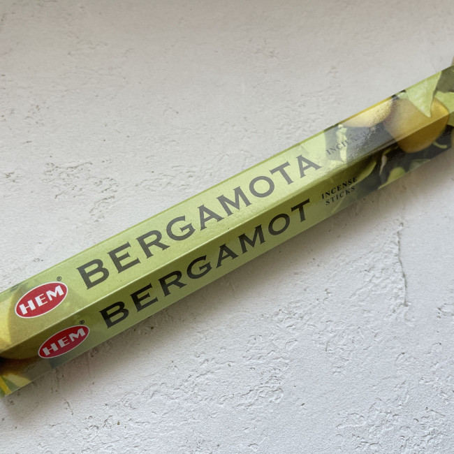 Ароматические палочки "Бергамот" Индия
