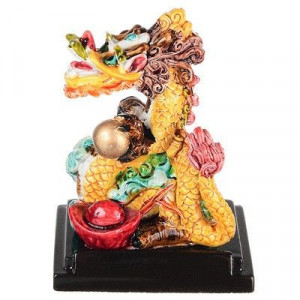 Фигурка "Дракон" (полистоун, цветная)