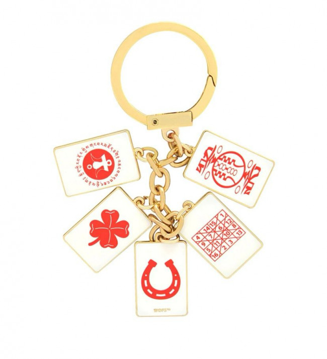Брелок "Выигрышные карты" с талисманами богатства