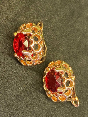 Серьги "Энергия огня" для жизненной энергии Ян Серьги "Энергия огня" для жизненной энергии Ян