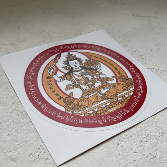 Наклейка Манджушри