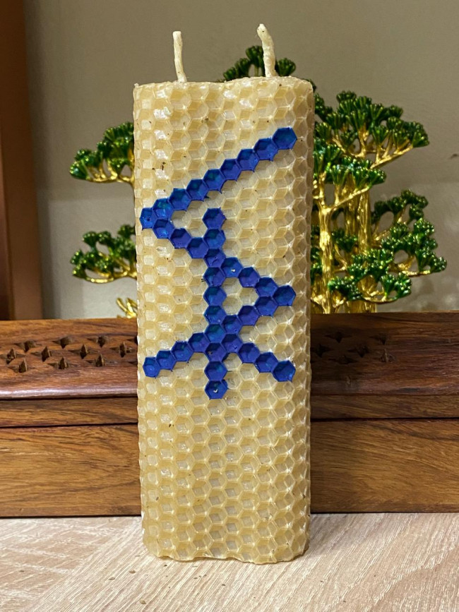 Руна-свеча "Расчистка пути"