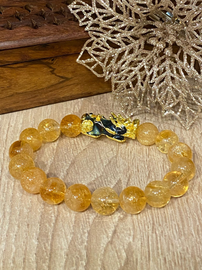 Пи Яо в браслете из цитрина Пи Яо в браслете из цитрина