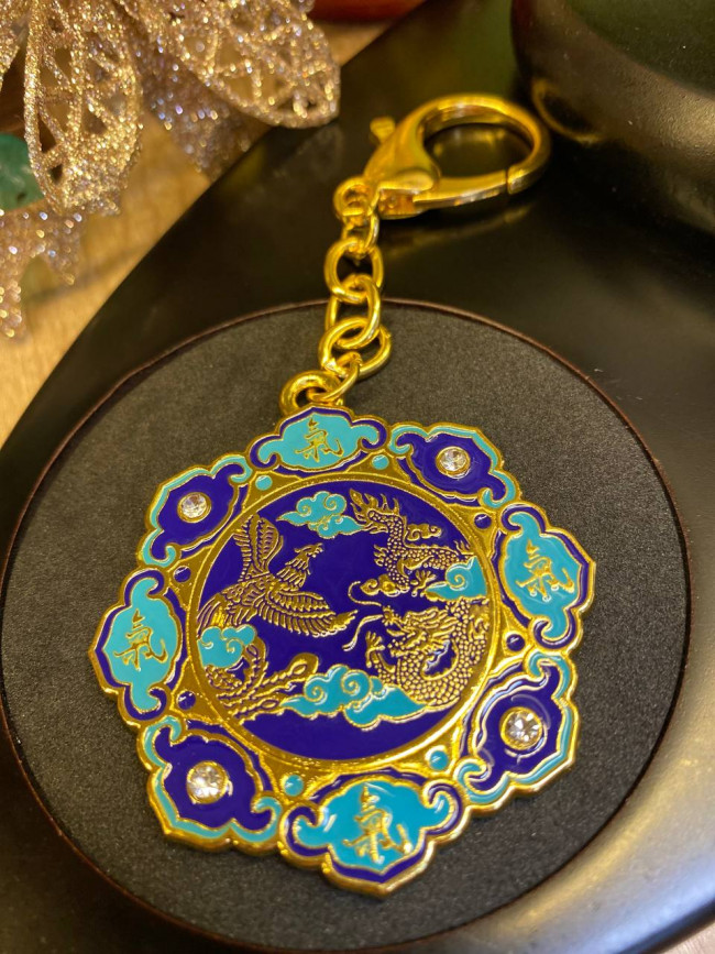 Брелок "Амулет жизненной силы Дракона и Феникса" для восполнения жизненной силы