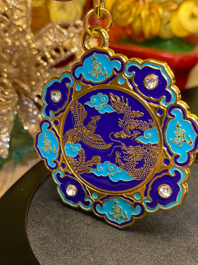 Брелок "Амулет жизненной силы Дракона и Феникса" для восполнения жизненной силы