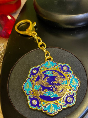 Брелок "Амулет жизненной силы Дракона и Феникса" для восполнения жизненной силы