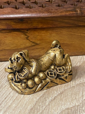 Собачка фигурка (полистоун)