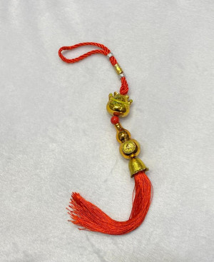 Подвеска "Тыква Ву Лу" золотая