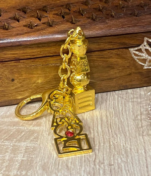 Брелок "Пагода 5-ти элементов с деревом жизни" (золотая) Брелок "Пагода 5-ти элементов с деревом жизни" (золотая)