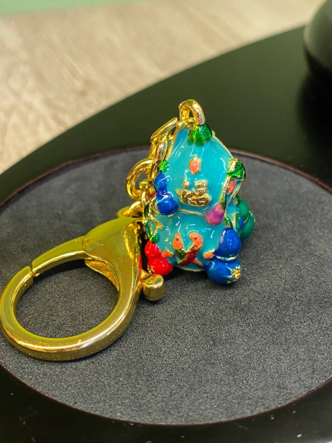 Брелок "Тыква Ву Лу и 9 процветаний" для крепкого здоровья, счастья и изобилия