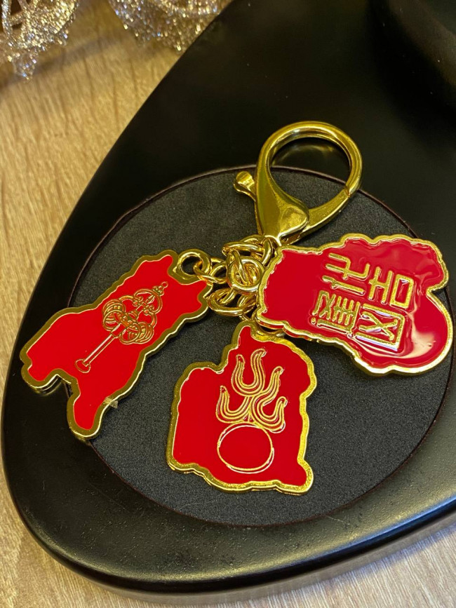 Брелок "Три Небесных хранителя" защита от потери, повреждения и несчастий 