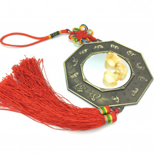 Подвеска-зеркало Багуа от злых духов и непрошенных гостей