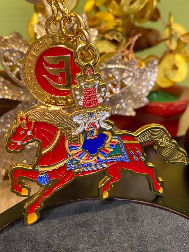 Брелок "Амулет Коня-ветра Победы" для максимального успеха и удачи